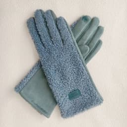 Winter Keep Warm Touch Screen Suede Gloves Women Fashion Elegant Personality Windproof Prevent Cold Add Velvet Thickened