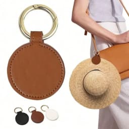 Strong Magnetic Hat Clip for Women Bags Backpack Luggage Travel Outdoor PU Leather Accessories College Students Men Women Unisex