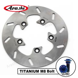 Arashi For SUZUKI GSXR750 1996 - 2017 CNC Rear Brake Disc Rotor GSXR GSX-R GSX750R 1997 1998 1999 2000 2001 2002 2003 2004
