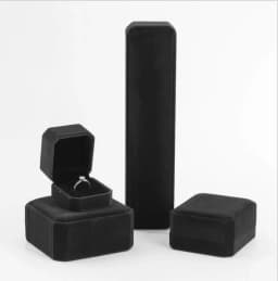 10 Colors Velvet Carrying Case Gift Box For Jewelry Making Ring Necklace Earrings Bracelet Holder Display Packaging Supplies