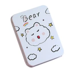 1 Pcs Cute Metal Box Candle Jars Aluminum Tin Jar for Balm Nail Cosmetic Jewelry Storage Container Refillable Bottles Tea Cans