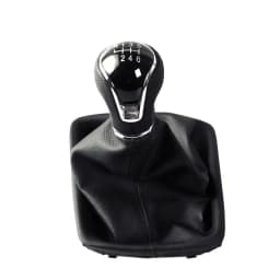 Gear Shift Knob for Seat Leon III MK3 2012-2020 LHD with Shifter Level Stick Gaiter Boot Dust Cover Car Accessories 5/6 Speed