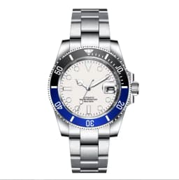 40mm Corgeut man Watch Custom Logo Luxury Sapphire NH35 Automatic Mechanical Watches Ceramic Bezel 120 Click Luminous