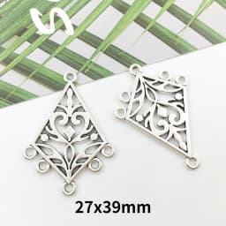 20PCS Retro Ethnic Hanging Head Earrings Connector For Jewelry Making Bracelet Necklace Connecting Link DIY Accessories Supplies