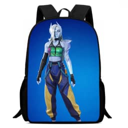 Fortnite Cartoon 15-inch Lightweight Backpack With Adjustable Shoulder Straps Kids Daily School Bag For Boys Girls Age 5-9