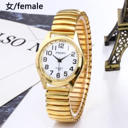 Large Dial Watch Men's Simple Women's Quartz Watch Fashion Casual Arabic Numeral Couple Watch Pair of Men and Women