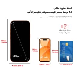 2026 NEW SERVO 4G Mini Smartphone 4.0" Display Android12 OS 2GB RAM 16GB ROM Play Store WiFi Small Smart Phones Dual SIM Standby