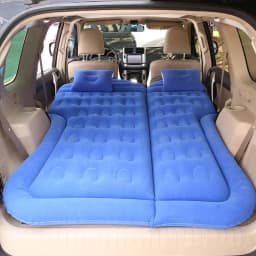 Car Automatic Iatable Bed SUV Car Air Mattress Portable Back Seat Blow-up Sleeping Pad For Trunk Travel Camping Vacation