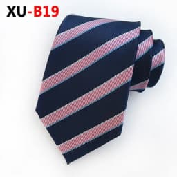 Polyester Jacquard Necktie 8 Cm Stripe Tie Business Casual Plaid Corbatas for Wedding Party Men Accessories Valentines Gift