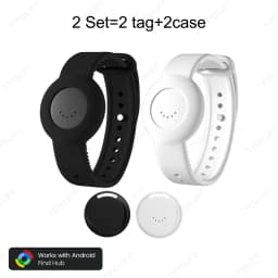 Android Smart Location Tracker Bracelet for Iphone Google Find My App Waterproof GPS Kid Elderly Finder Precise Positioning Tag