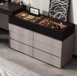 Italian Minimalist Vanity Table With Drawer Storage Bedroom Corner Vanity Table With Light Mirror Cool Meuble Chambre Furniture