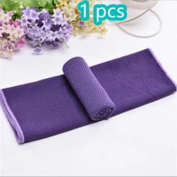 1-10 pcs Cooling Towel Instant Relief Microfiber Cool Towels Chilling Neck Wrap Ice Cold Rags Sports Fitness Camping Cycling
