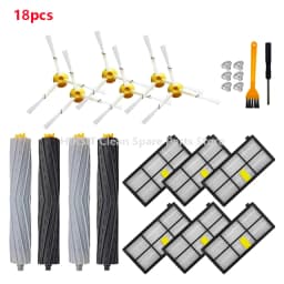 For IRobot Roomba 800 900 Series 860 870 880 890 966 980 Vacuum Cleaner Side Roller Brush Parts HEPA Filter Wheel Replacement