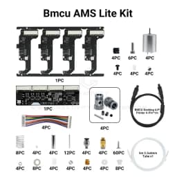 BMCU 370C AMS Lite BMCU370C Support Auto Refill Farm for Bamboo A1 MINI P1 Series 3D Printer AMS MMU