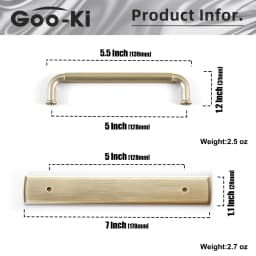5 Inch (128mm) Hole Center Cabinet Pulls Antique Brass Zinc Alloy Kitchen Drawer Pulls Dresser Knobs Drawer Handles Hardware