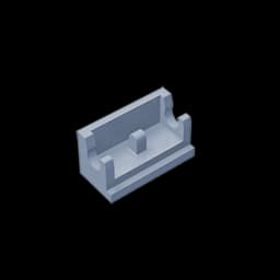 MOC PARTS GDS-829 Hinge Brick 1 x 2 Base compatible with lego 3937 pieces of children's toy Assembles Building Blocks Technical