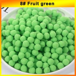300-30Pcs Multicolor Pompoms Fur Balls Glitter Fluffy Pom Poms Elasticity Pom pom Soft Balls for DIY Crafts 8/10/15/20/25/30mm