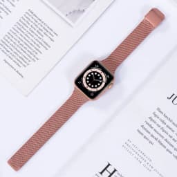 Slim Strap For Apple Watch Band 44mm 40mm 45mm 41mm 38mm 42mm Watchband Meatl Bracelet For iWatch Series 12 11 3 4 5 6 se 7 Band