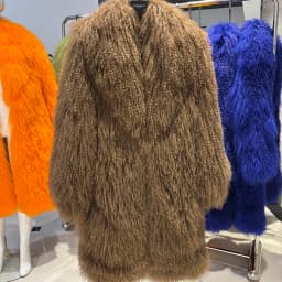 YOLOAgain 2025 Winter Warm Turn-Down Collar Real Mongolia Sheep Fur Jacket Long Women Plus Size 6XL Outerwear