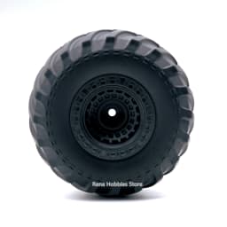 4PCS RC Car Rubber Wheels 12mm Hex Hub Replacement Tires for WLTOYS 144001 MJX Hyper Go 14210 HOSPEED HS14411 Off-Road Parts