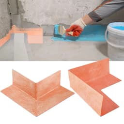 4/10PCS Waterproofing Corner Shower Membrane Bathtub And Steam Room Corner Shower Household Seamless Membrane Tool Parts