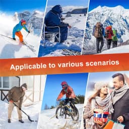 Electric Heated Socks Battery Heated Socks Breathable Rechargeable Skiing Sock Outdoor Sport Socks for Fishing Cycling Hunting