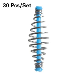 30pcs/Set Fishing Bait Spring Lure Inline Hanging Tackle Stainless Steel Feeder