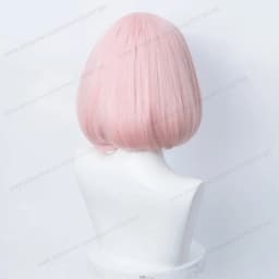 35cm Short Bob Cosplay Wig Golden Yellow Red Purple Black Blue Pink Women Bobo Hair Heat Resistant Hair Universal Anime Wigs