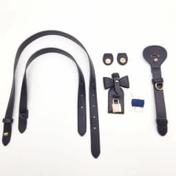 DIY Crochet Bag Making Kit Bag Base Bottom with Handle Extension Shoulder Straps Hardware Accessories for Knitting Tote Handbag