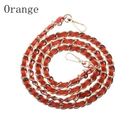 120cm Purse Chain Strap Crossbody Handbag Chains Replacement Leather Shoulder Bag Chain Straps DIY Women Girl Bag Part Accessory