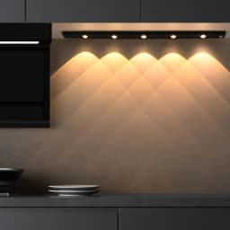 20-50cm LED Under Cabinet Lights Motion Sensor Night Light Ultra Thin Dimmable 3Color USB Rechargeable for Wardrobe Indoor