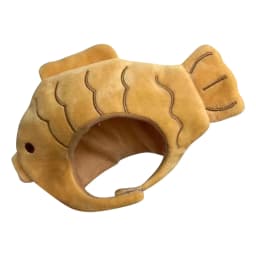 Cartoon Cat Hat Cute Fish Shape Pet Cat Costume Breathable Headdress Hat for Cat Pet Cats Headgear Pet Plush Fun Hat Toy for Cat