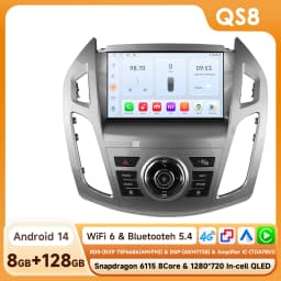 2din Android 14 Car radio for FORD Transit/Tourneo Connect 2013-2018 multimedia player 4G 8Core Autoradio 6115 Carplay Screen