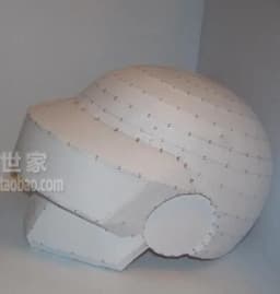3D Paper Model Daft Punk Helmet Mask 1:1 Wearable Cosplay Model DIY Handmade Child Toys