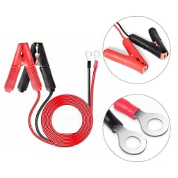2Pcs/Set 30A Fuse Battery Alligator-Clip Extension Cord Quick Release Adapter Strong Battery Clip Copper Battery Clamp Cable