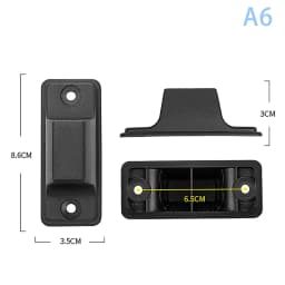 1Pcs Black Replacement Plastic Stud Luggage Feet Pads Baggage Stud Foot Feet Pads For All Suitcase Bags Luggage Stand Feet 2025