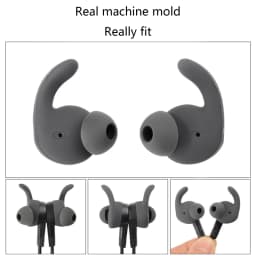 6Pcs Earbuds Cover In-Ear Tips S/for M/L Size Soft Silicone Skin Earpiece Ear Hook Bud for Hua-wei xSport AM61