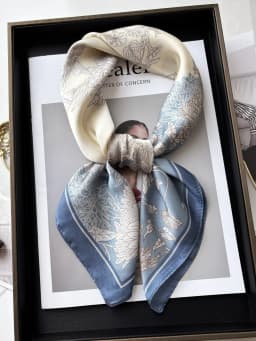 Luxury Print Imitation Silk Square Scarf Women Spring Neck Tie Shawl Wraps Female Hair Hand Wrist Headkerchief Hijab Bandana