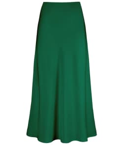 Spring Summer Women's Clothing New Style Silky Texture Forged Surface Acetic Acid Hanging High Waist Fish Tail Half Skirt Women