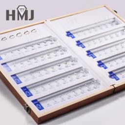 Jewelry Setting Gemstones Size Diamond Carat Ring Sizer Tester Guideline Tools Comparison Jewerly Dealer Tools Set Top Quality