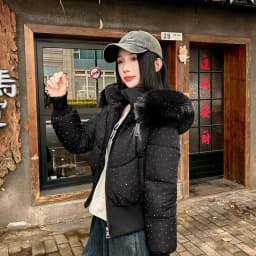 New Down Cotton Jacket 2026 Comfortable Casual Women's Winter Parka Ladies Coat Sense of Design Warm Fashion Female Jacket