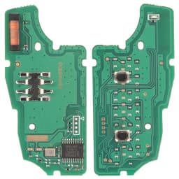 Jingyuqin 2Button 433MHz PCF7961M 4A Chip Flip Remote Key for Renault Dacia Logan 2 II 2018 2019 2020 FSK Car Key Fob Control