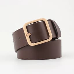 New PU Leather Belt For Women Square Pin Buckle Jeans Black Belt Chic Ladies Vintage Strap Female Waistband 3.3X90/100/110cm
