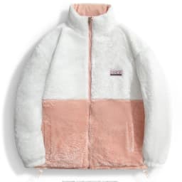 Men's Casual Double-sided Loose Padded Jackets High Quality Versatile Lambskin Fleece Coat Winter Thick Warm Outerwear for Male