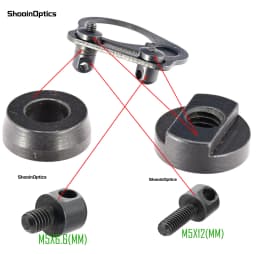 Sparta Sling Swivels Column Base Blue Steel Screw
