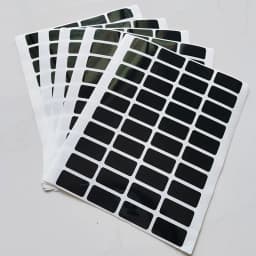 20x10mm or 35x20mm Black Vinyl Security Seal VOID Left If Removed Tamper Evident Removal Proof Package Safety Protection Sticker