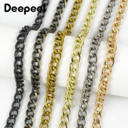 10mm Metal Chains Replacement Purse Chain Handle Shoulder Crossbody Handbag Bag Belts Straps DIY Bags Hardware Accessories