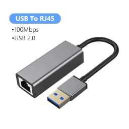 2500Mbps USB 3.0 Type-C To RJ45 Network Card 2.5G Adapter Gigabit Ethernet Converter Lan Hub For PC Laptop For Windows 8.1/10/11
