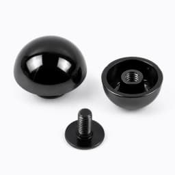 20Pcs Deepeel 8-20mm Metal Round Button Rivets for Handbag Clothing Decoration Screw Back Studs Fastener Leather Craft Parts Set