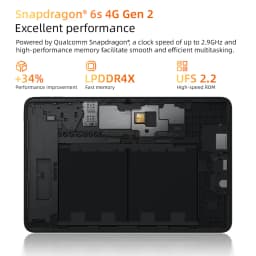 Xiaomi Redmi Pad 2 9.7'' Wifi Tablet Snapdragon 6S 4g Gen 2 System Xiaomi Hyperos 3 9.7'' 2K 120Hz Crystal Clear Display 7600Mah Battery